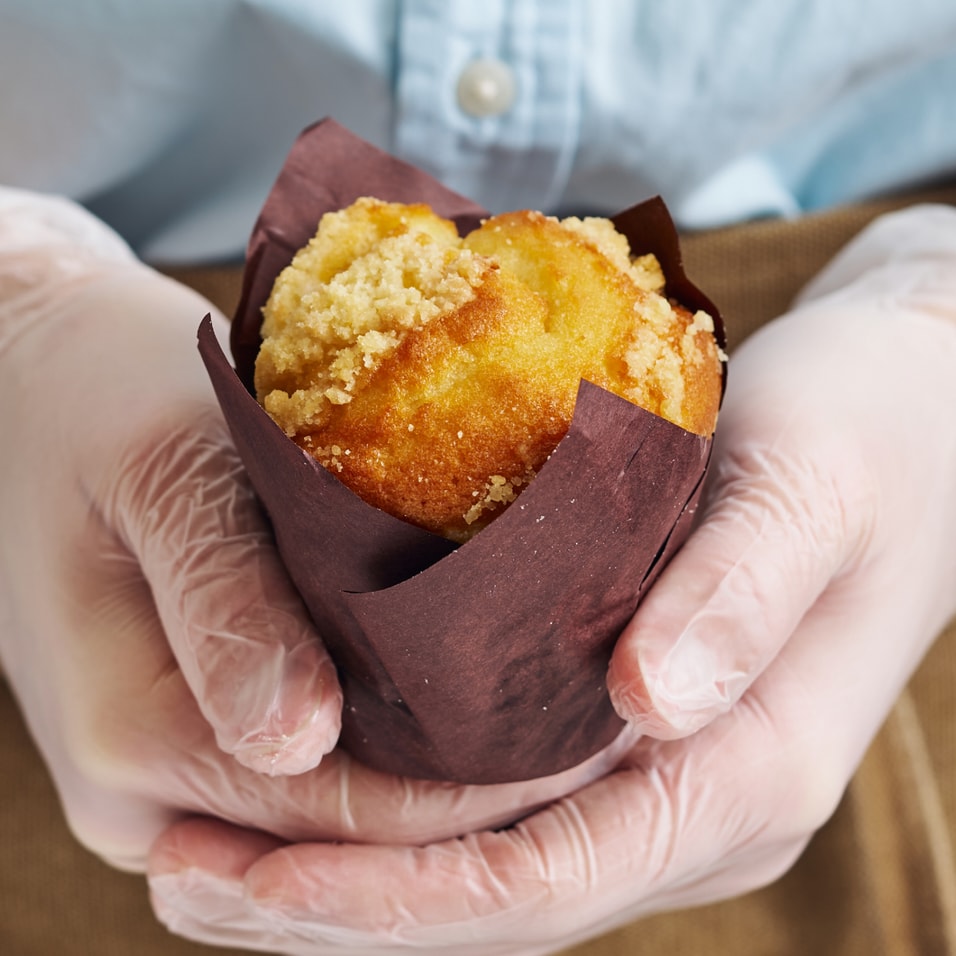 Кекс Маффин Лимонный с кондитерской крошкой 115г*2шт