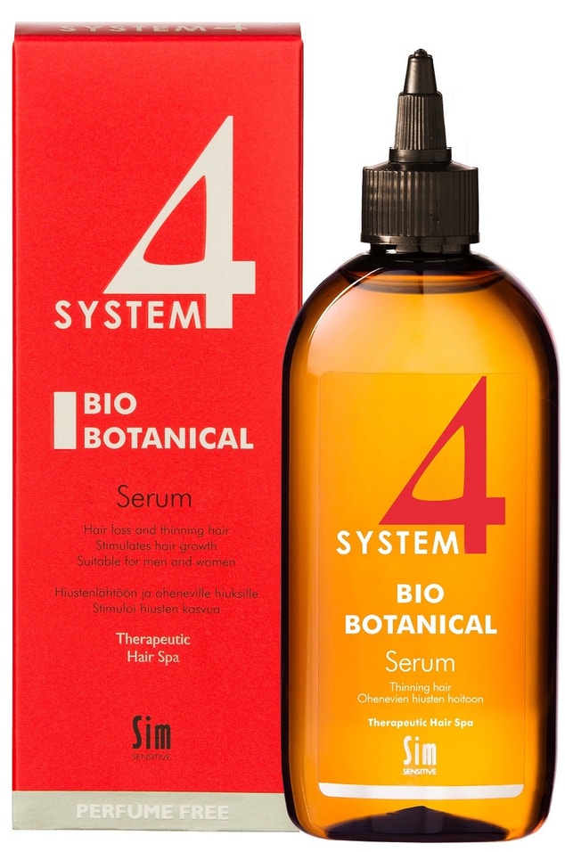 Сыворотка для волос Sim Sensitive System 4 Bio Botanical Serum Биоботаническая 200мл