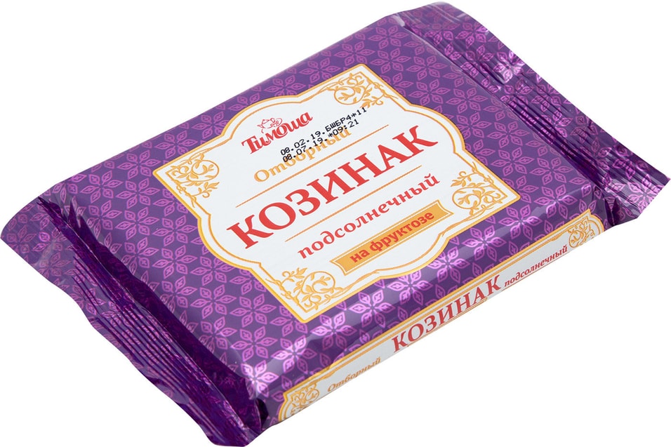 Козинак Тимоша Подсолнечный на фруктозе 110г