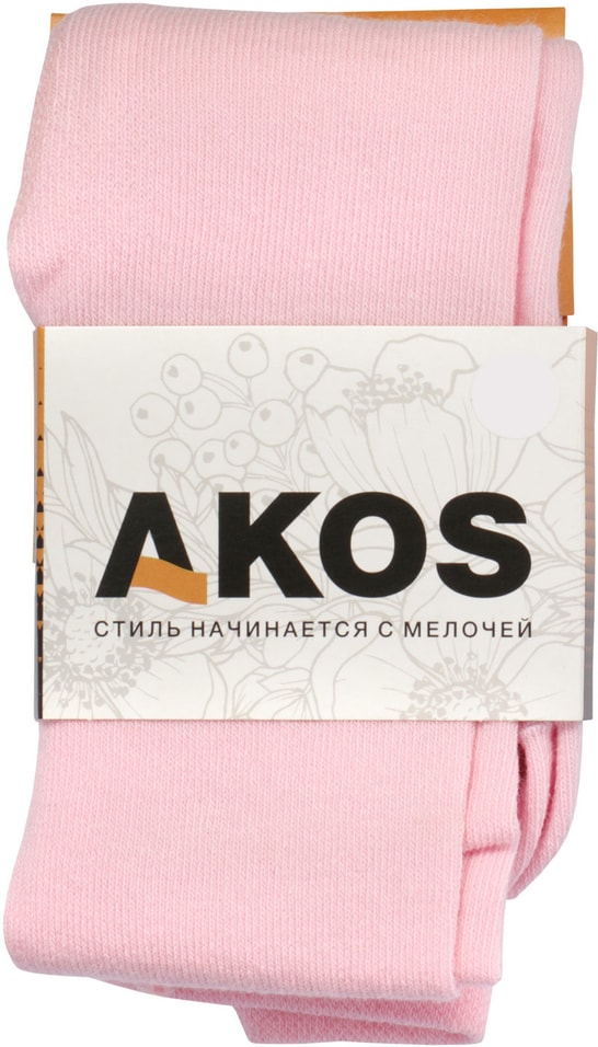 Колготки детские Akos розовый р.86-92