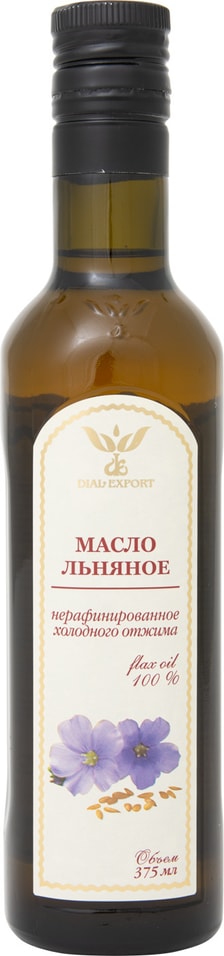 Масло льняное Dial-Export 375мл