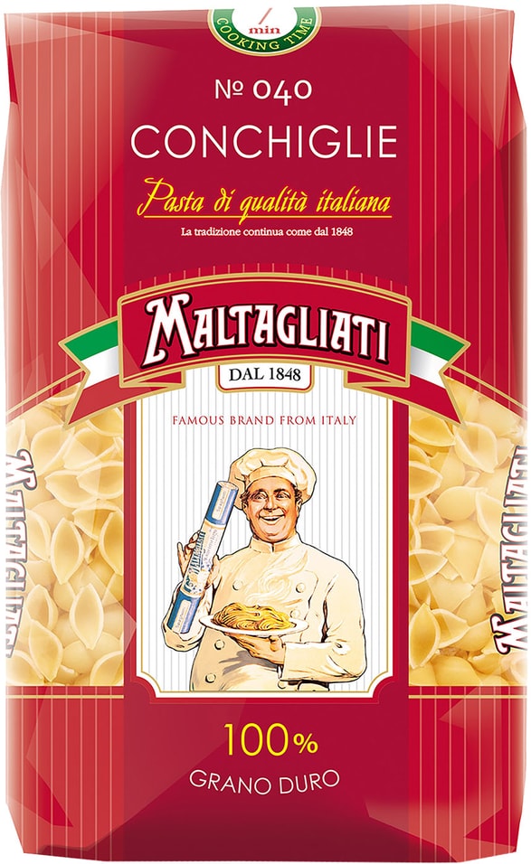 Макаронные изделия Maltagliati Conchiglie 450г