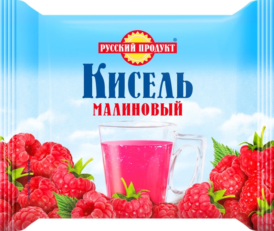 Кисель Русский продукт малиновый 190г Закажите онлайн 76₽