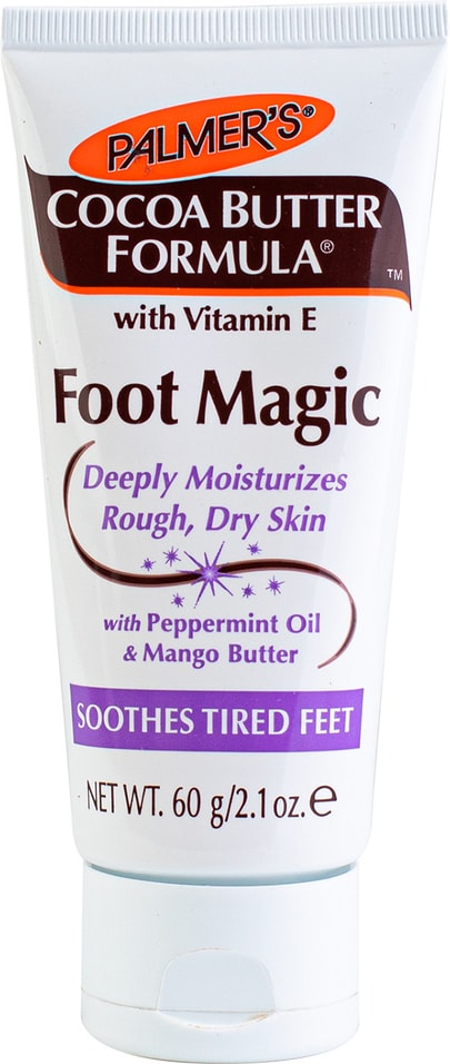 Крем для ног Palmers Foot Magic Увлажняющий с маслом какао и витамином Е 60г