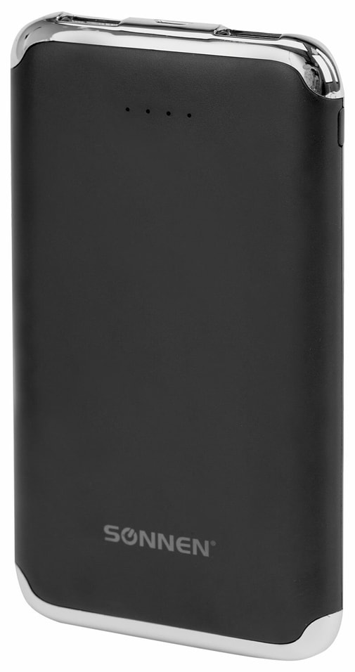 Аккумулятор внешний Sonnen PowerBank K611 2 USB 6000mAh черный
