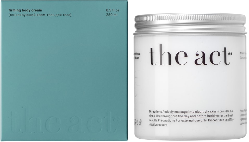 Крем-гель для тела The Act тонизирующий с лотосом и гиалуроновой кислотой 250мл 669₽