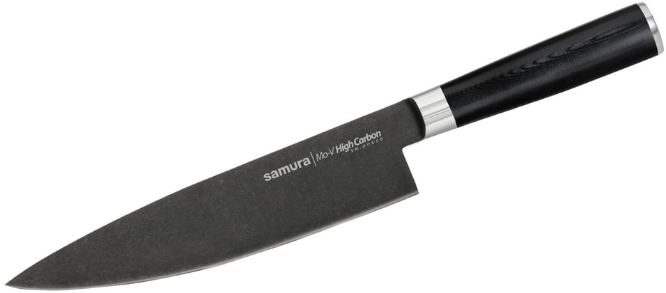 Нож Samura Mo-V Stonewash Шеф 200мм от Vprok.ru