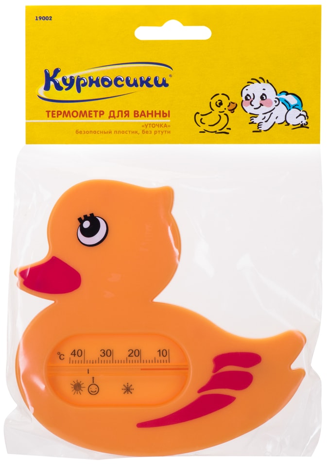 Термометр для ванны Курносики Уточка