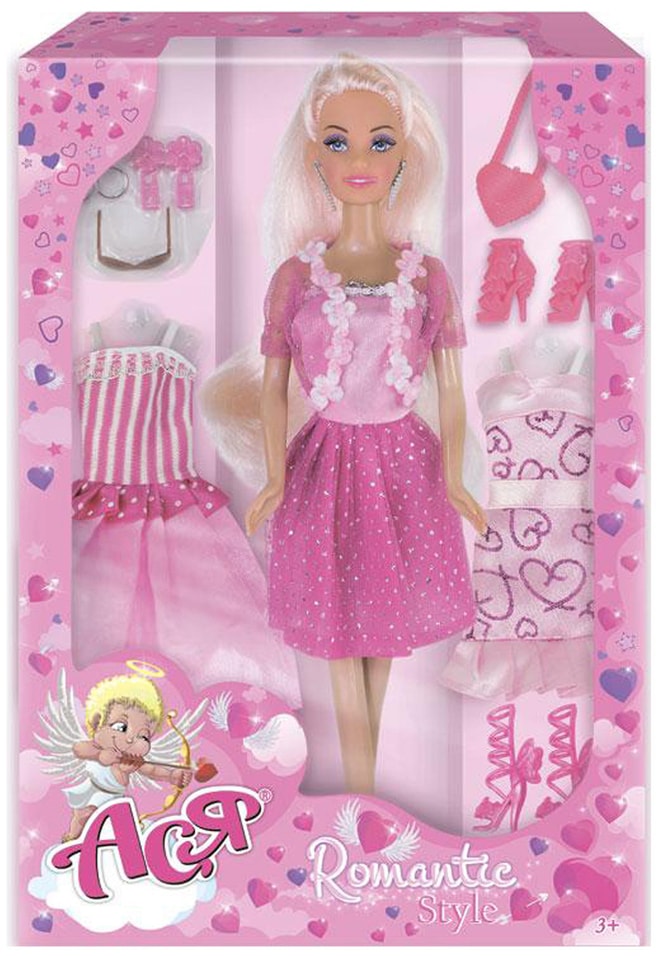 Игровой набор с куклой Toyslab Ася Романтический стиль