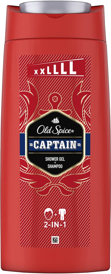 Гель для душа Old Spice Captain 2в1 675мл