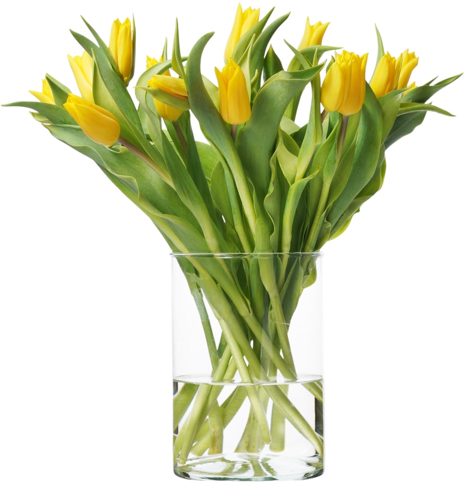 Букет желтых тюльпанов 15шт - Vprokru Перекрёсток 1990₽