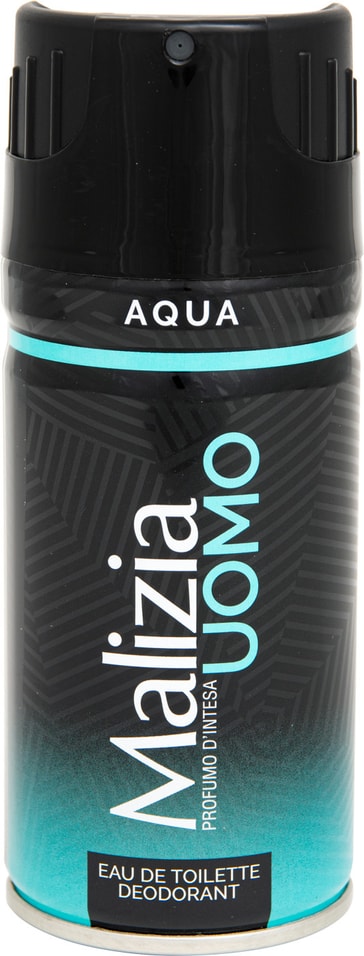 Дезодорант Malizia Uomo Aqua 150мл