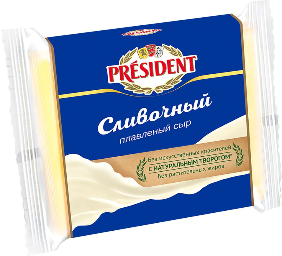 Сыр плавленый President Сливочный 40% 150г