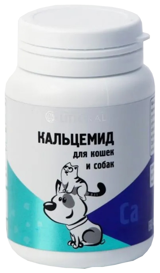 Витамины Littoral Для кошек и собак с кальцием и витамином Д3 80шт