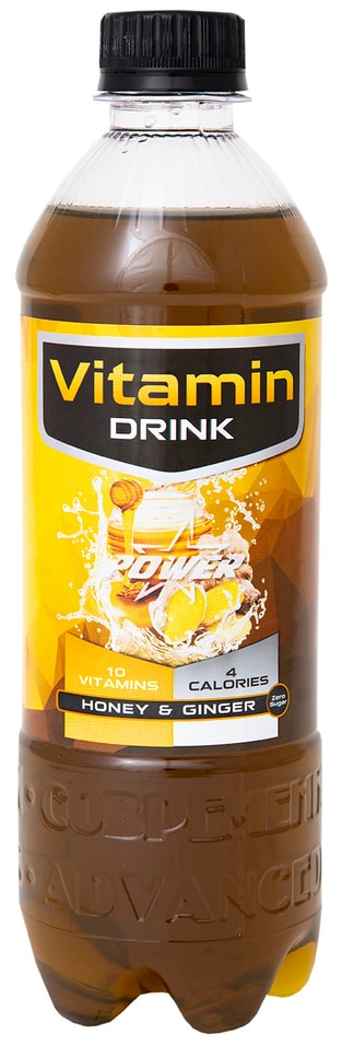 Напиток Vitamin Drink Power Star Мед-имбирь 500мл от Vprok.ru