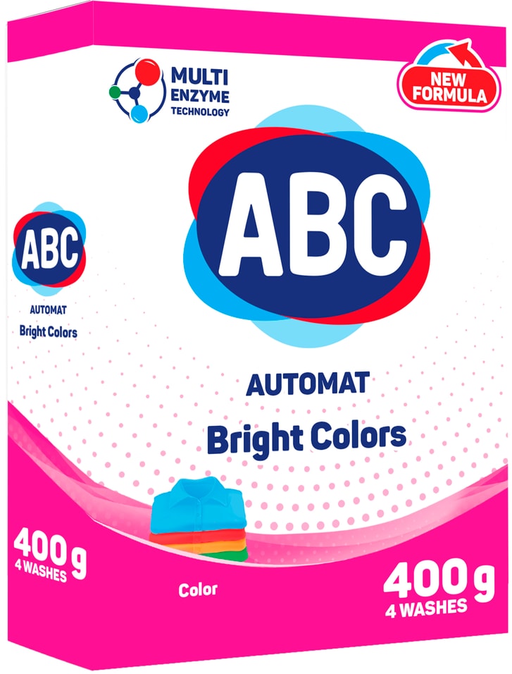 Стиральный порошок ABC для цветного 400г