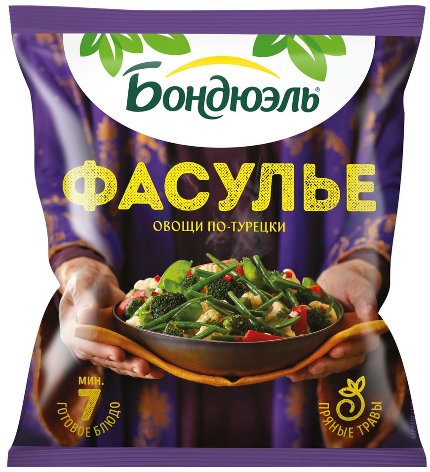 Смесь овощная Bonduelle Фасулье по-турецки 400г