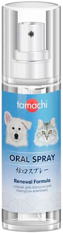 Спрей для полости рта для кошек и собак Tamachi гиалурон комплекс 125мл