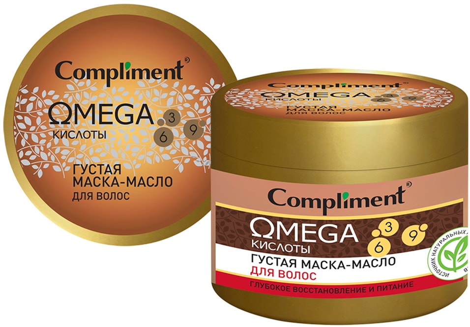 Маска-масло для волос Compliment Omega 500мл