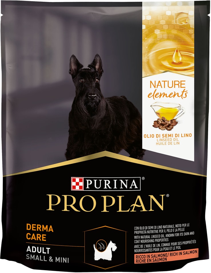 Сухой корм для собак Purina Pro Plan Nature Elements Derma Care с лососем 700г