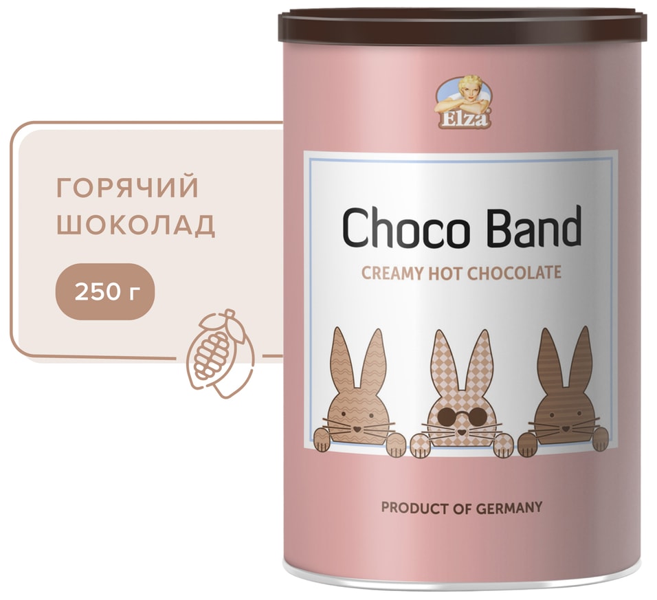 Горячий шоколад Elza Choco Band растворимый 250г