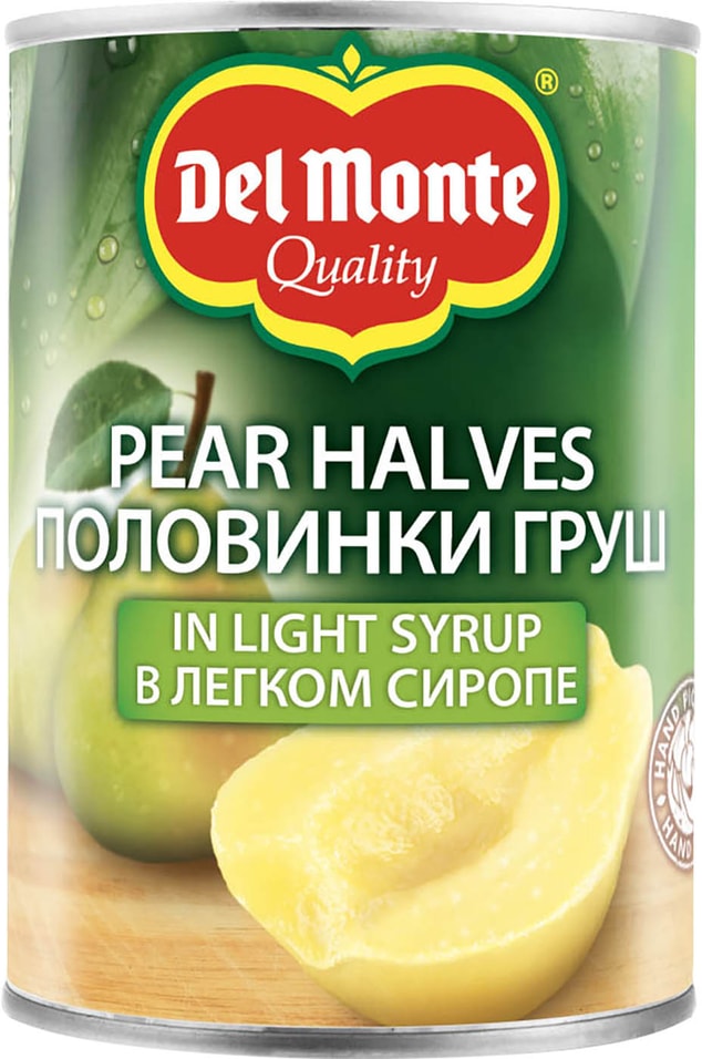 Груши Del Monte половинки в сиропе 420г