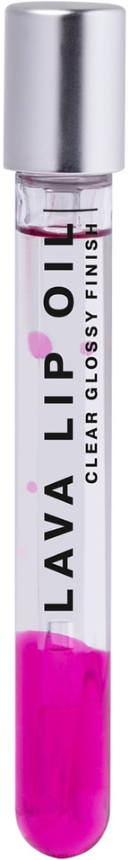 Масло для губ Influence Beauty Lava Lip Oil Двухфазное увлажняющее тон 06 прозрачная фуксия 6мл