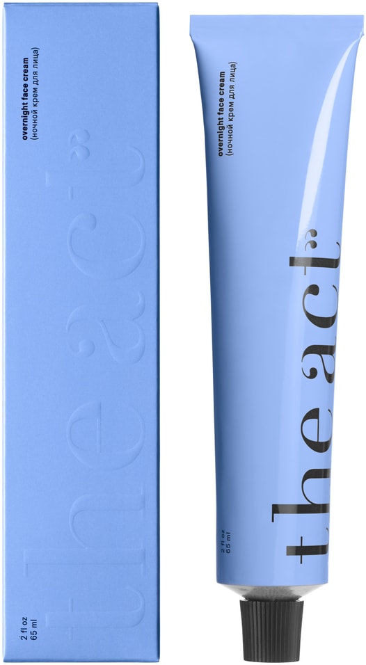 Крем-суперфуд для лица The Act  с пребиотиками и маслом моркови ночной 65мл