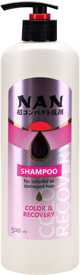 Шампунь для волос NAN Color & Recovery для окрашенных 500мл