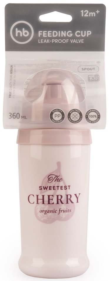 Поильник Happy Baby с прищепкой 12 360мл 329₽