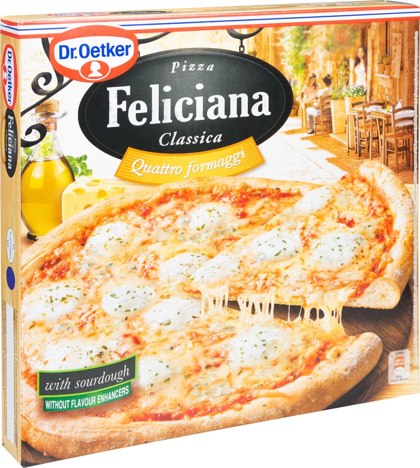 Отзывы о Пицце Dr.Oetker Feliciana Четыре сыра 325г