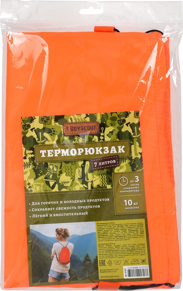 Терморюкзак BoyScout 32х42см