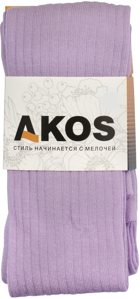 Колготки детские Akos сиреневый р.122-128