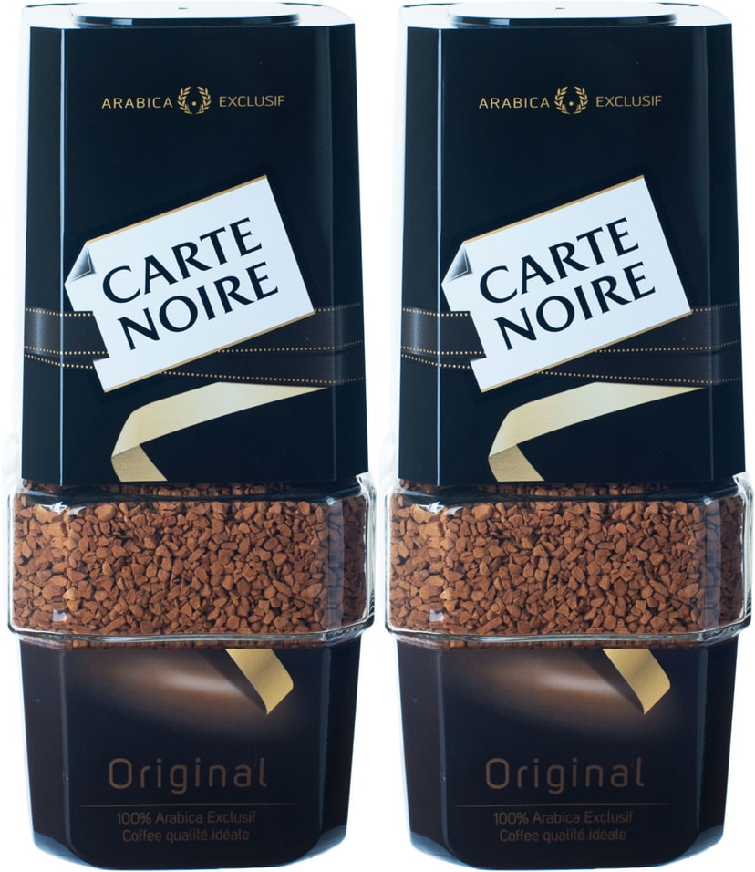 Кофе растворимый Carte Noire 190г (упаковка 2 шт.)