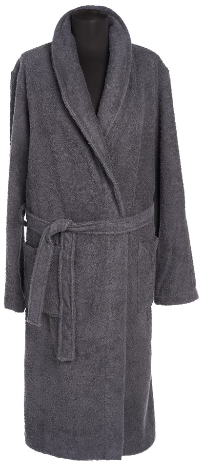 Халат Wellness SPA махровый размер XL серый