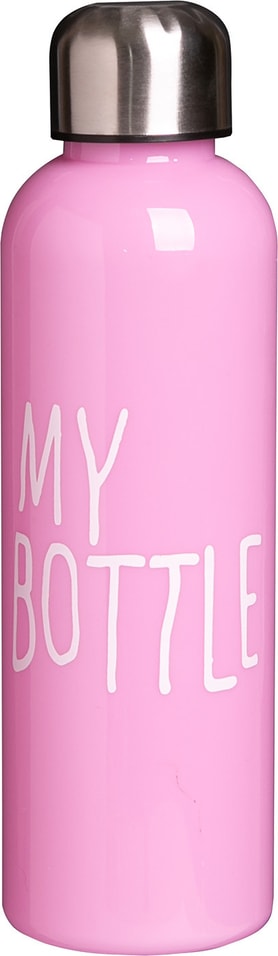 Бутылка для напитков Magic Home My bottle розовая 600мл от Vprok.ru