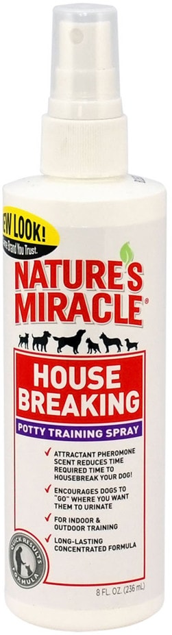 Спрей для щенков и собак 8 in 1 Natures Miracle для приучение к туалету House-Breaking 237мл