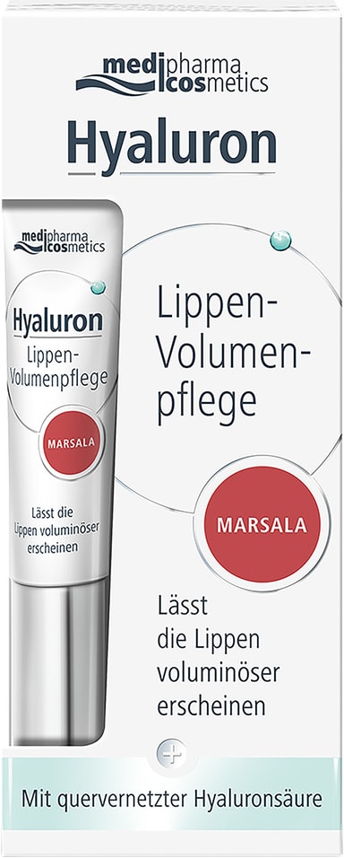 Бальзам для губ Medipharma cosmetics Hyaluron Marsala 7мл от Vprok.ru