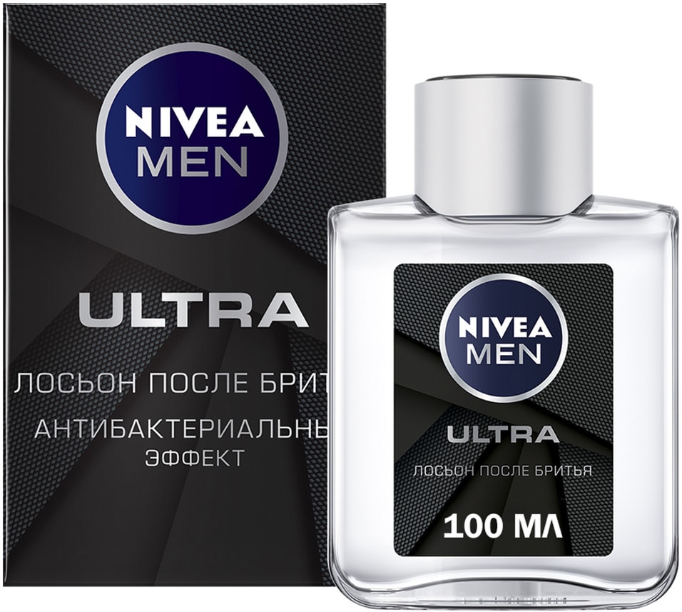Отзывы о Лосьоне после бритья Nivea Men Ultra Антибактериальный эффект 100мл