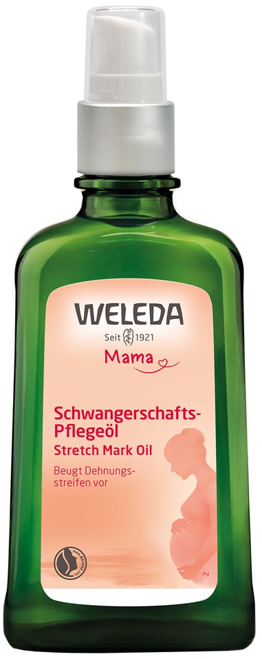 Масло массажное Weleda для профилактики растяжек 100мл