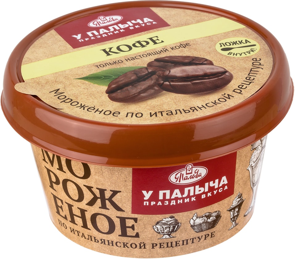 Отзывы о Мороженом сливочном У Палыча со вкусом кофе 100г Отзывы о Мороженом сливочном У Палыча со вкусом кофе 100г