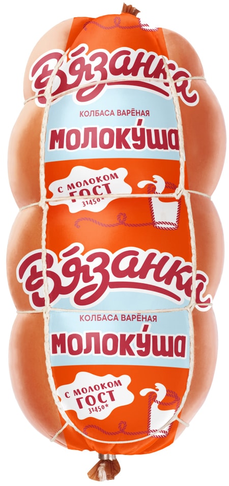 Колбаса Вязанка Молокуша 450г - Vprok.ru Перекрёсток