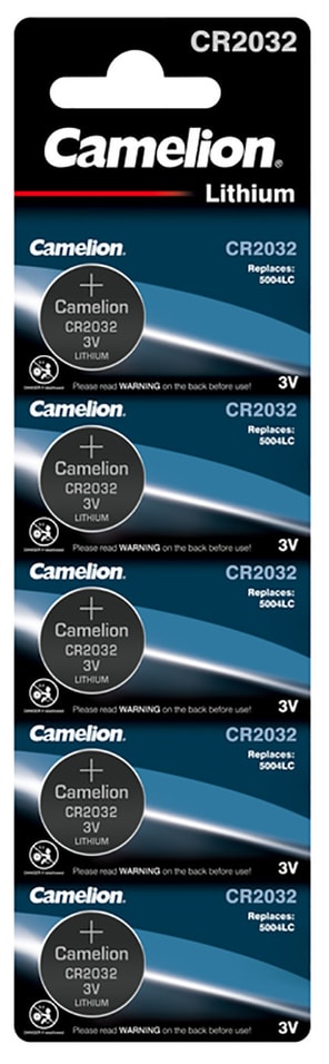 Батарейки Camelion Lithium CR2032 5шт от Vprok.ru