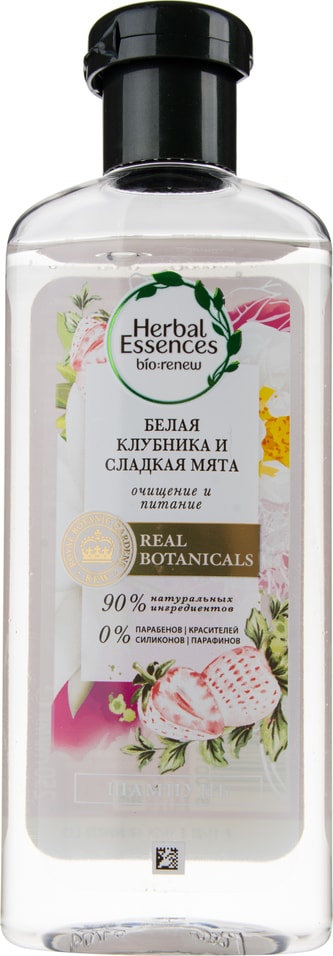 Шампунь для волос Herbal Essences Белая клубника и Сладкая мята 250мл
