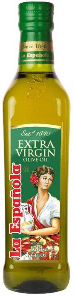 Масло оливковое La Espanola Extra Virgin 500мл