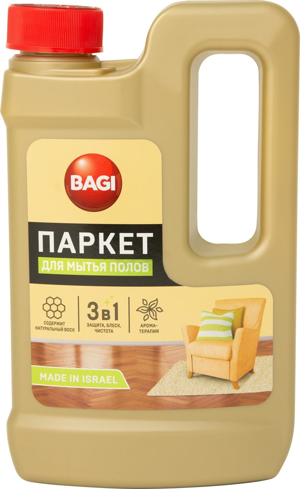Средство для мытья полов Bagi Паркет 550мл от Vprok.ru