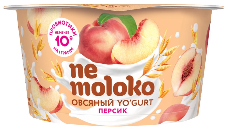 Отзывы о Десерте Nemoloko овсяном Персик 130г