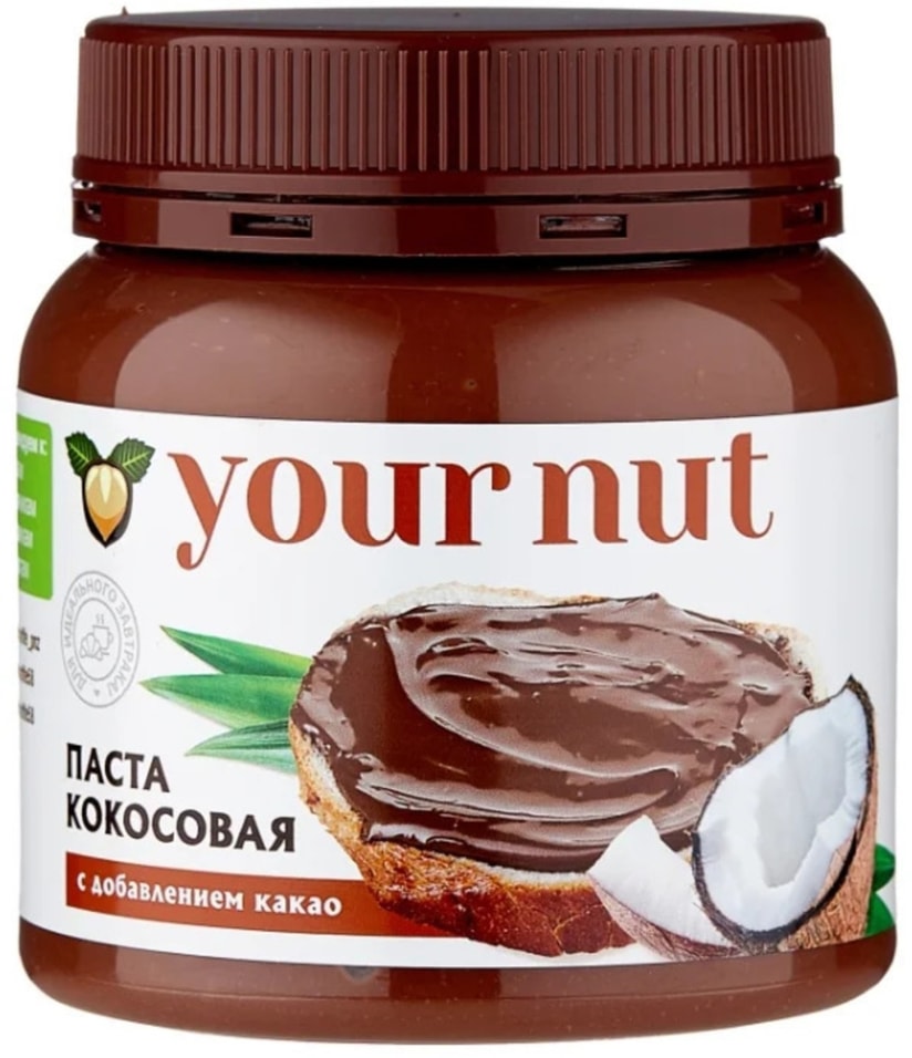 Кокосовая паста Your Nut с какао 250г