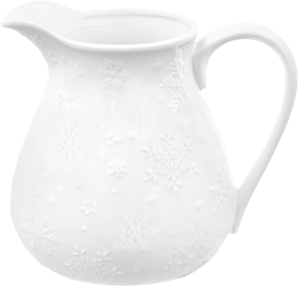 Кувшин Elan Gallery Снежинки 1л