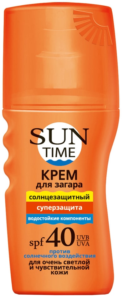 Крем для загара Sun Time SPF 40 150мл